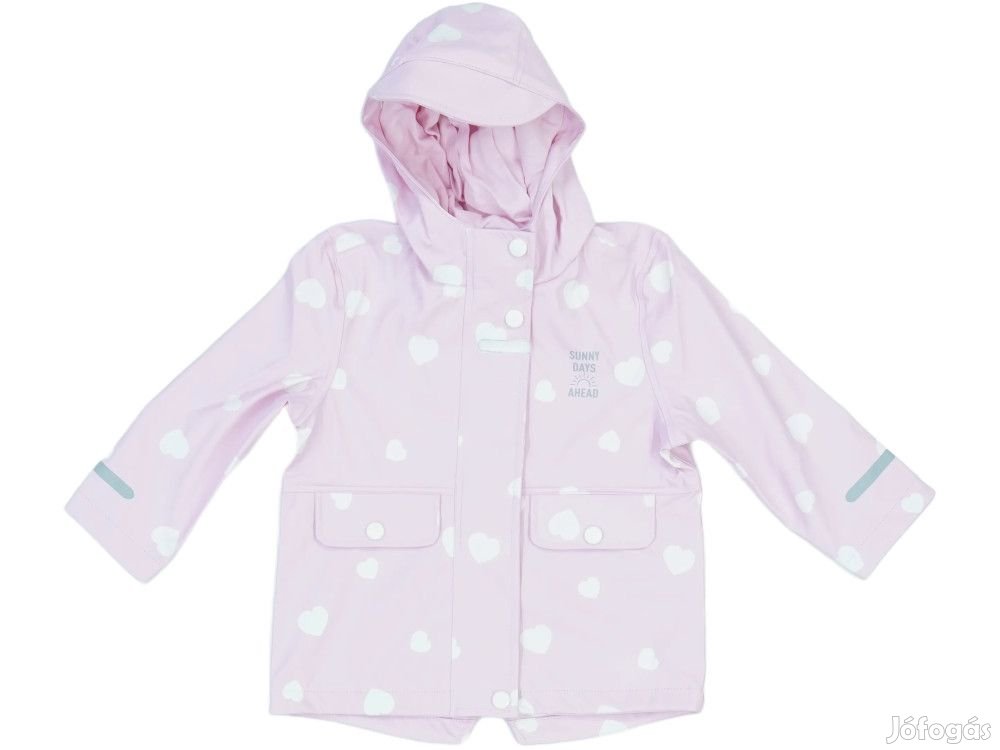CA Új címkés Lány Esőkabát Méret 86