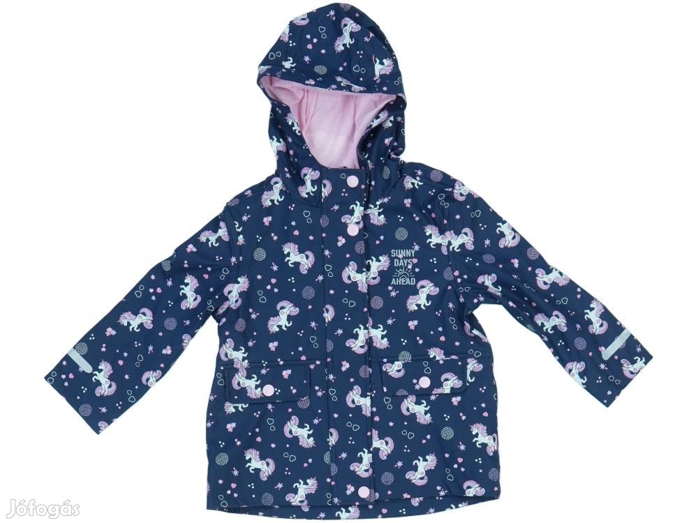 CA Új címkés Lány Esőkabát Méret 92