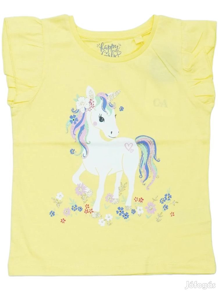 CA Új címkés Lány Póló Méret 110