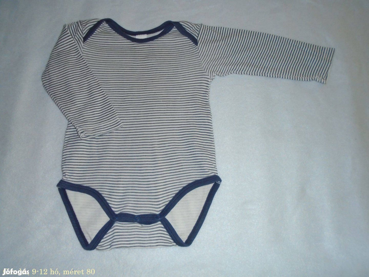 CA hosszú ujjú body 9-12 hó méret 80