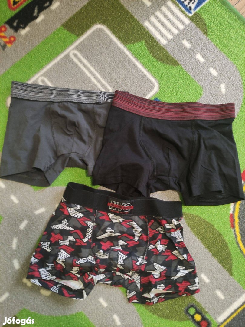 CA kisfiú boxer alsónadrág csomag 3 db-os 122128 Új