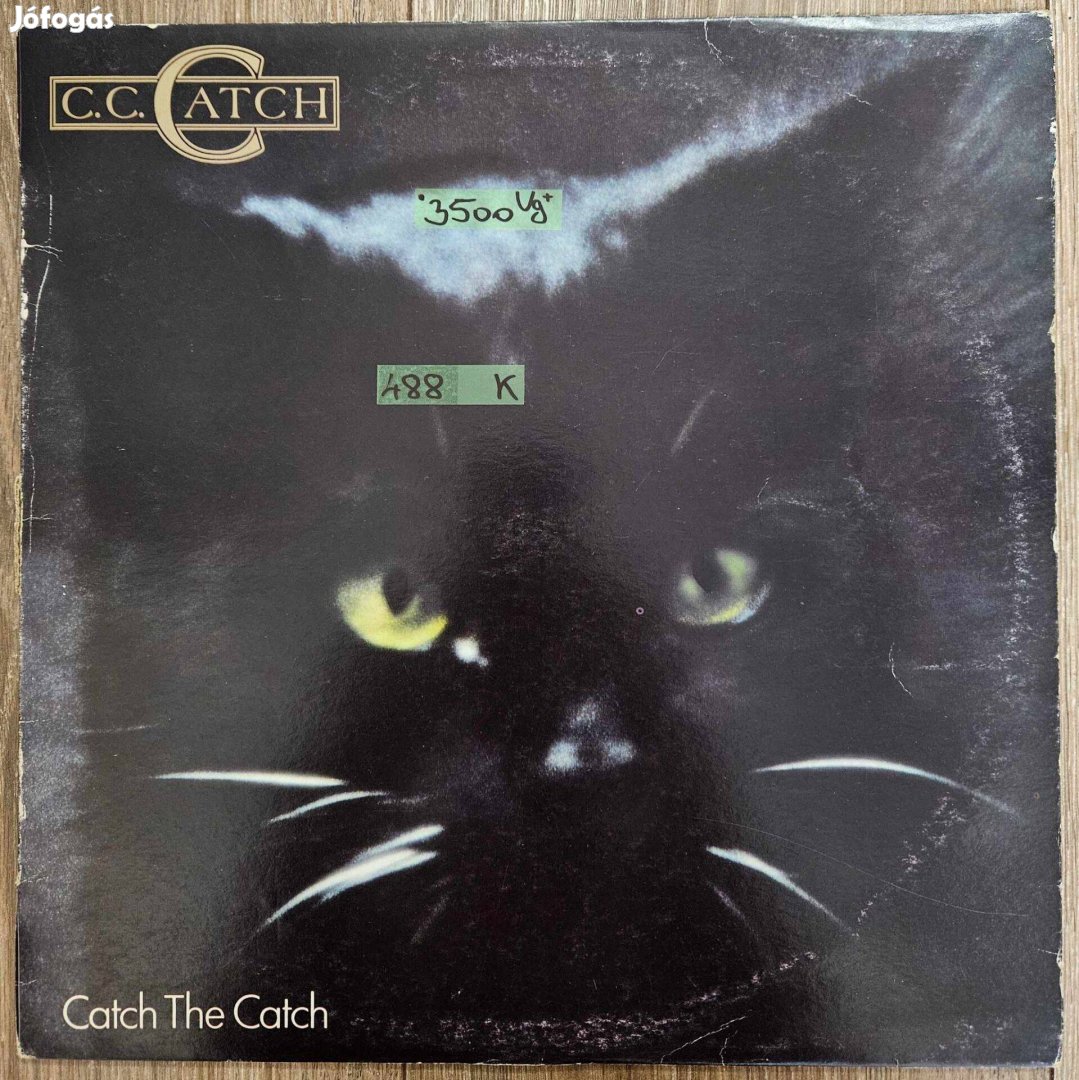 C.C. Catch Catch The Catch bakelit lemez, hanglemez LP (488)