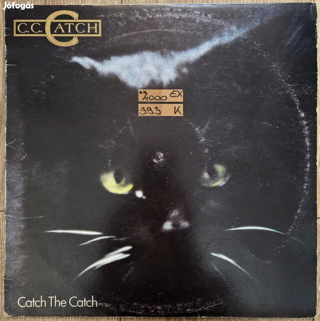 C.C. Catch Catch The Catch bakelit lemez, hanglemez LP (993)