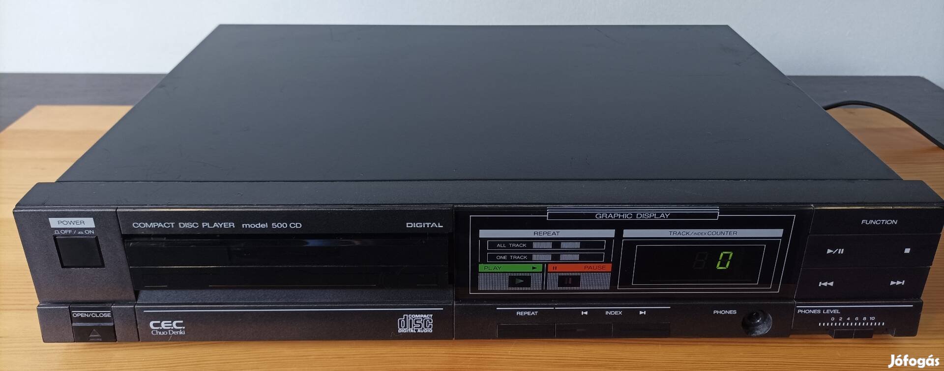 C.E.C. Chuo denki CD 500 cd játszó