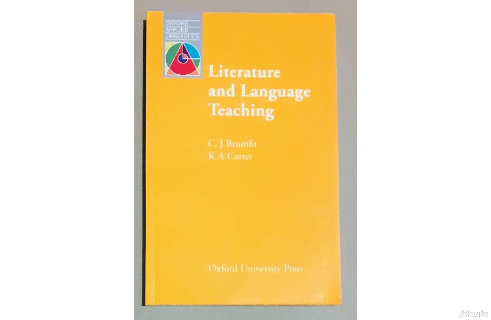 C. J. Brumfit, R. A. Carter: Literature and Language Teaching Oxford