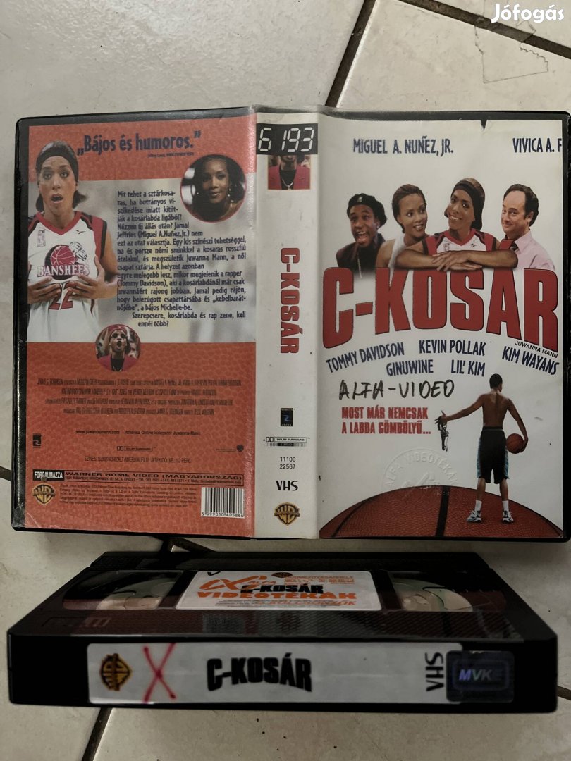 C kosár vhs 
