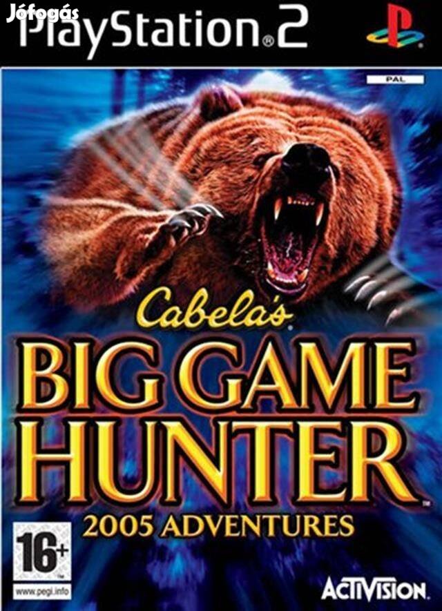 Cabela's Big Game Hunter 2005 eredeti Playstation 2 játék