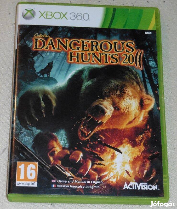 Cabelas Dangerous Hunts 2011 (vadászos) Gyári Xbox 360 Játék akár félá