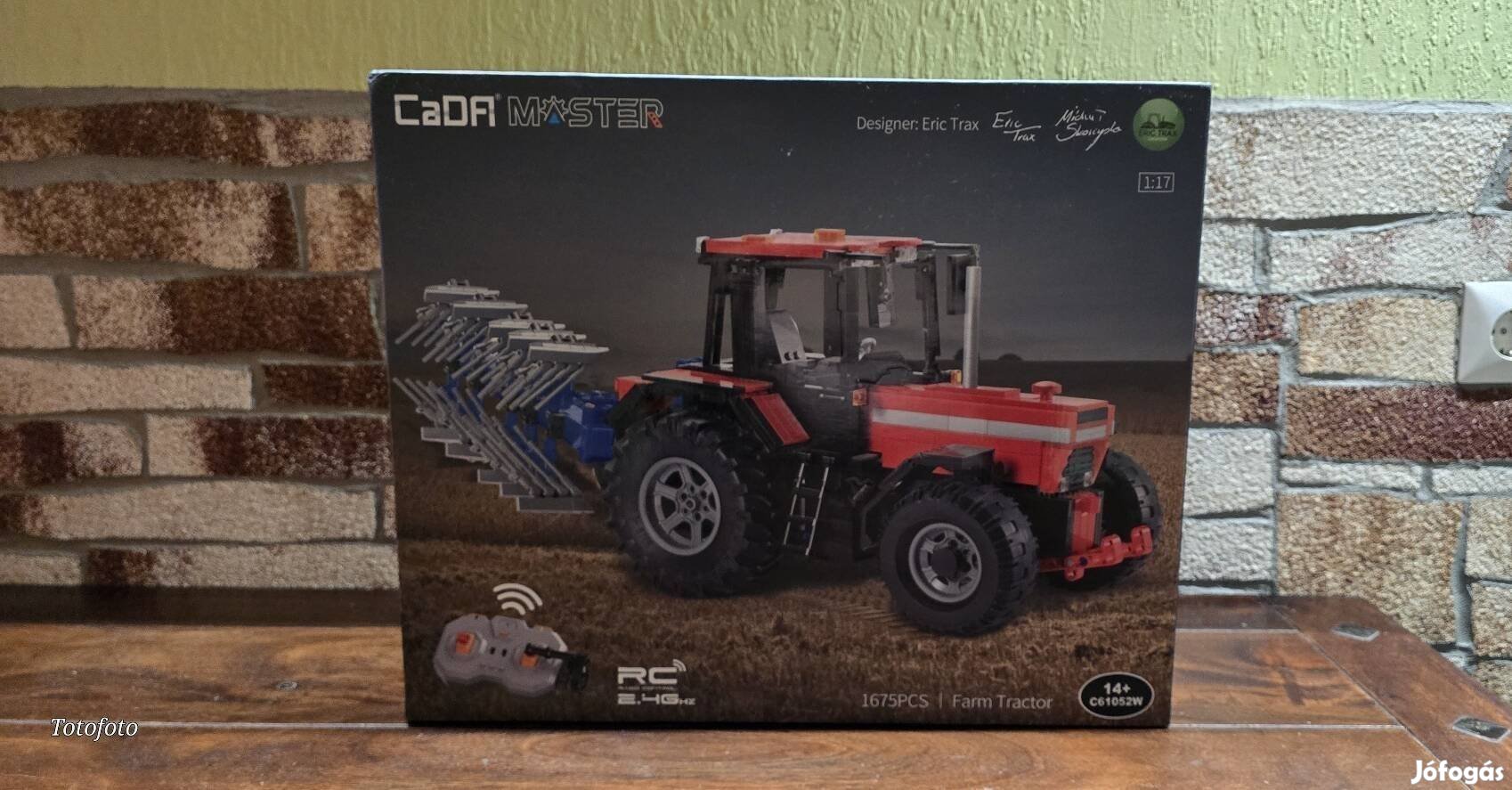 Cada Master Távirányítós Traktor ( LEGO Másolat )