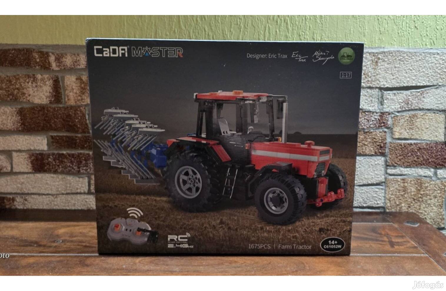 Cada RC ( 2.4Ghz ) Traktor ( Lego kompatibilis )