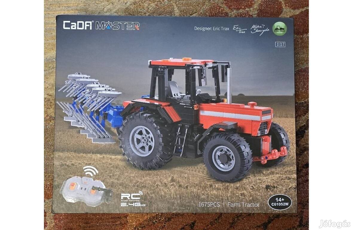 Cada Távírányítós traktor új ( LEGO kompatibilis )