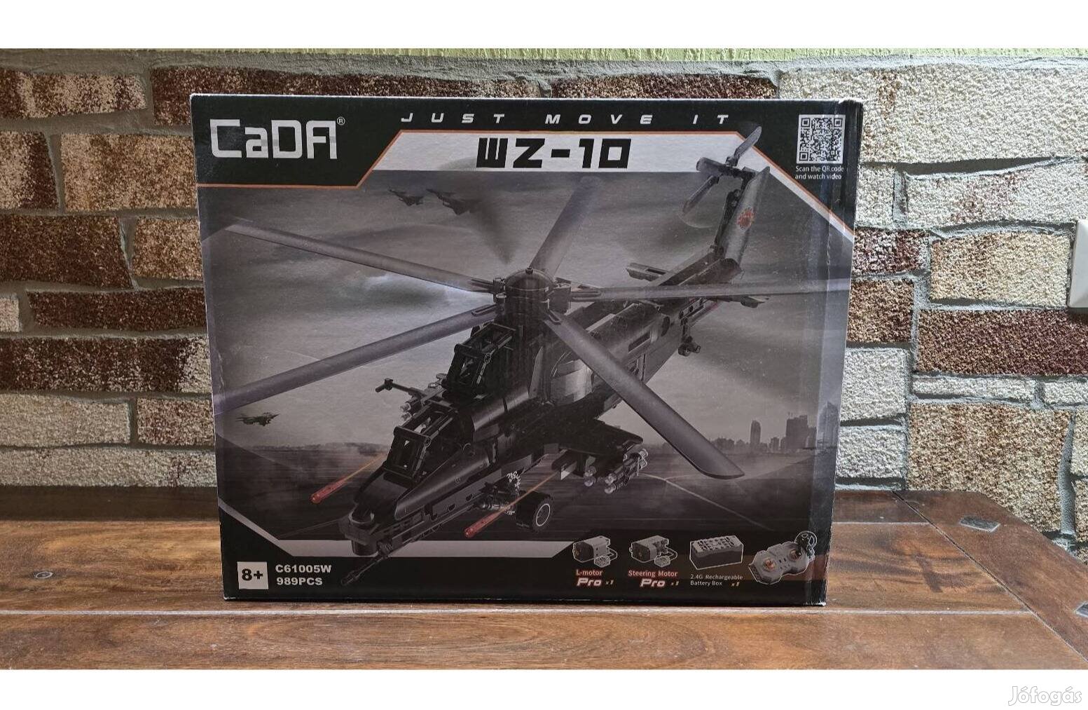 Cada WZ-10 Rc 2.4Ghz ( lego kompatibilis ) Támadó helikopter