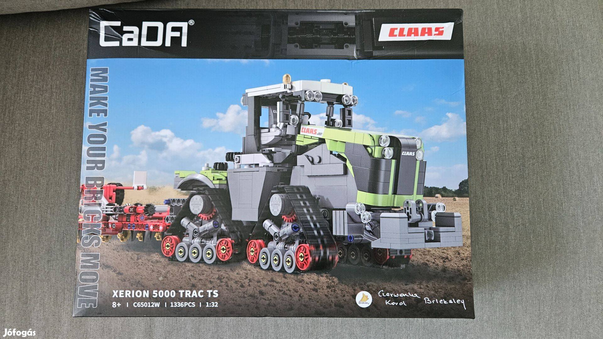 Cada (LEGO) Claas Xerion tracktor építőjáték eladó