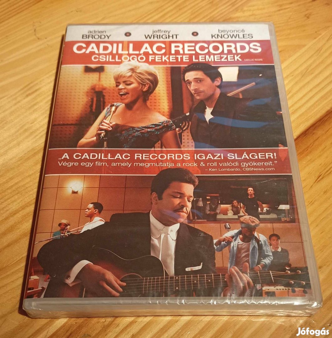 Cadillac Records Csillogó fekete lemezek dvd bontatlan 