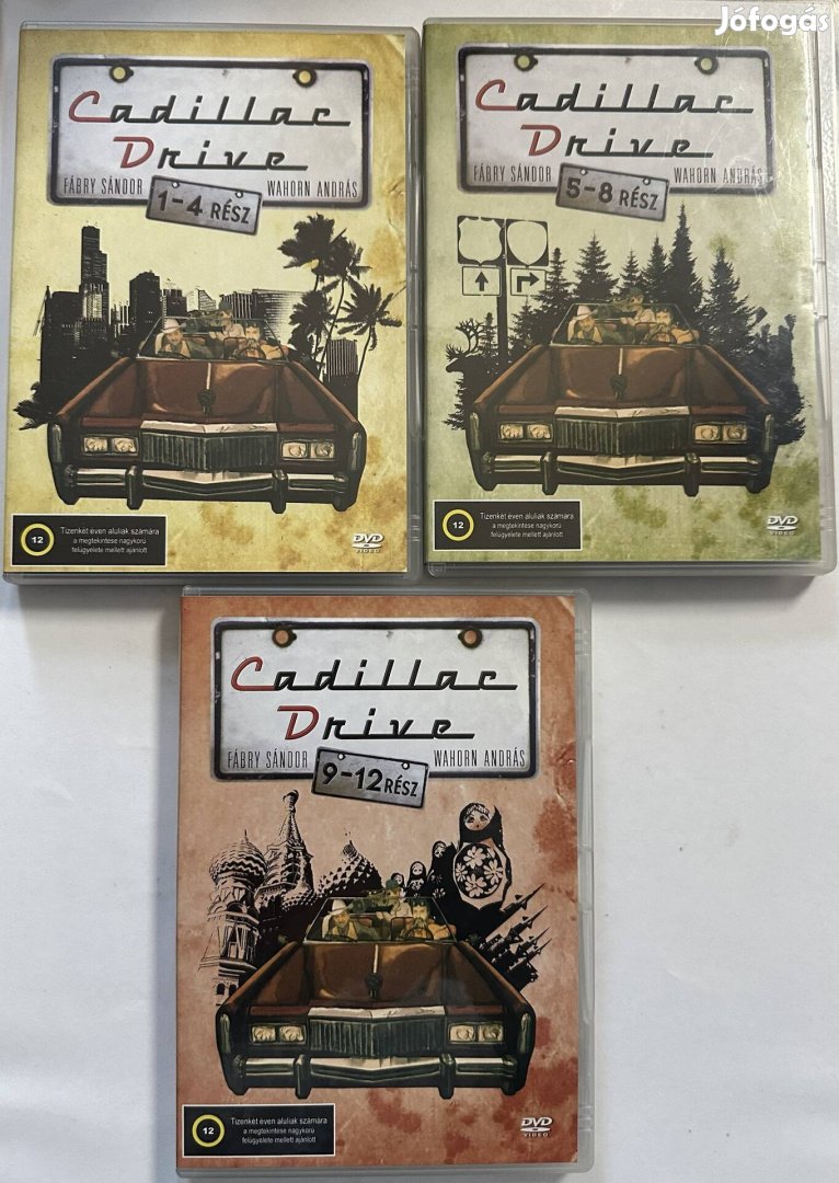Cadillac drive 1,2,3rész dvd
