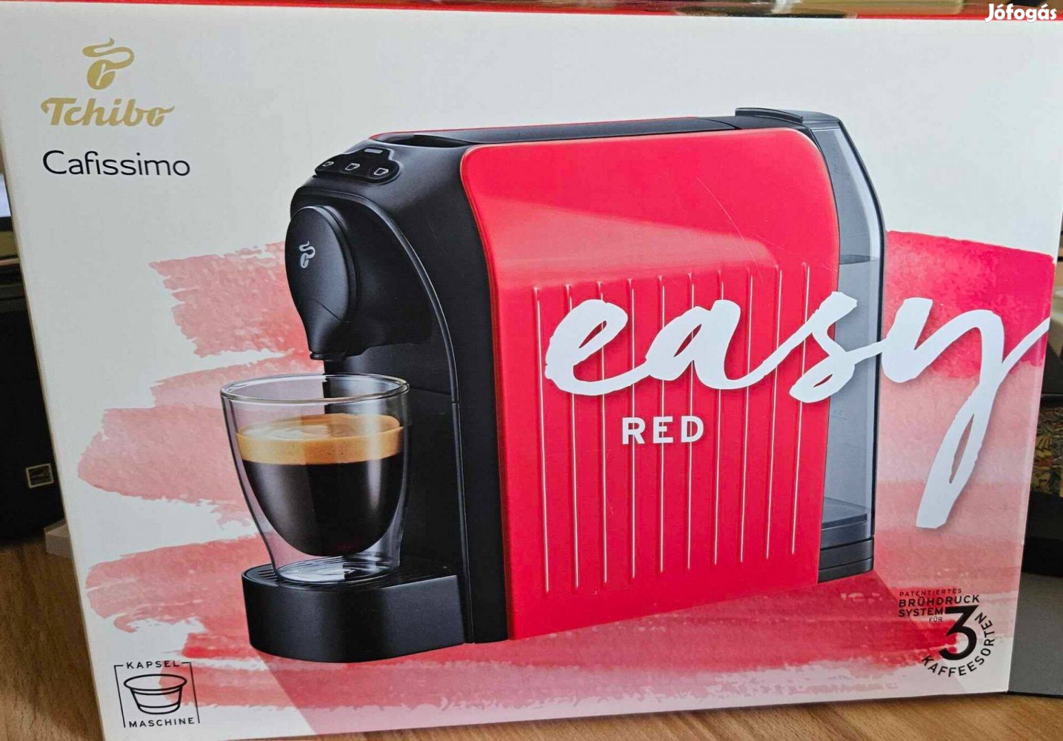 Cafissimo easy red kapszulás kávéfőző
