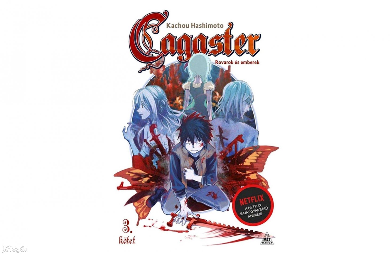 Cagaster - Rovarok és Emberek japán manga képregény - 3. kötet