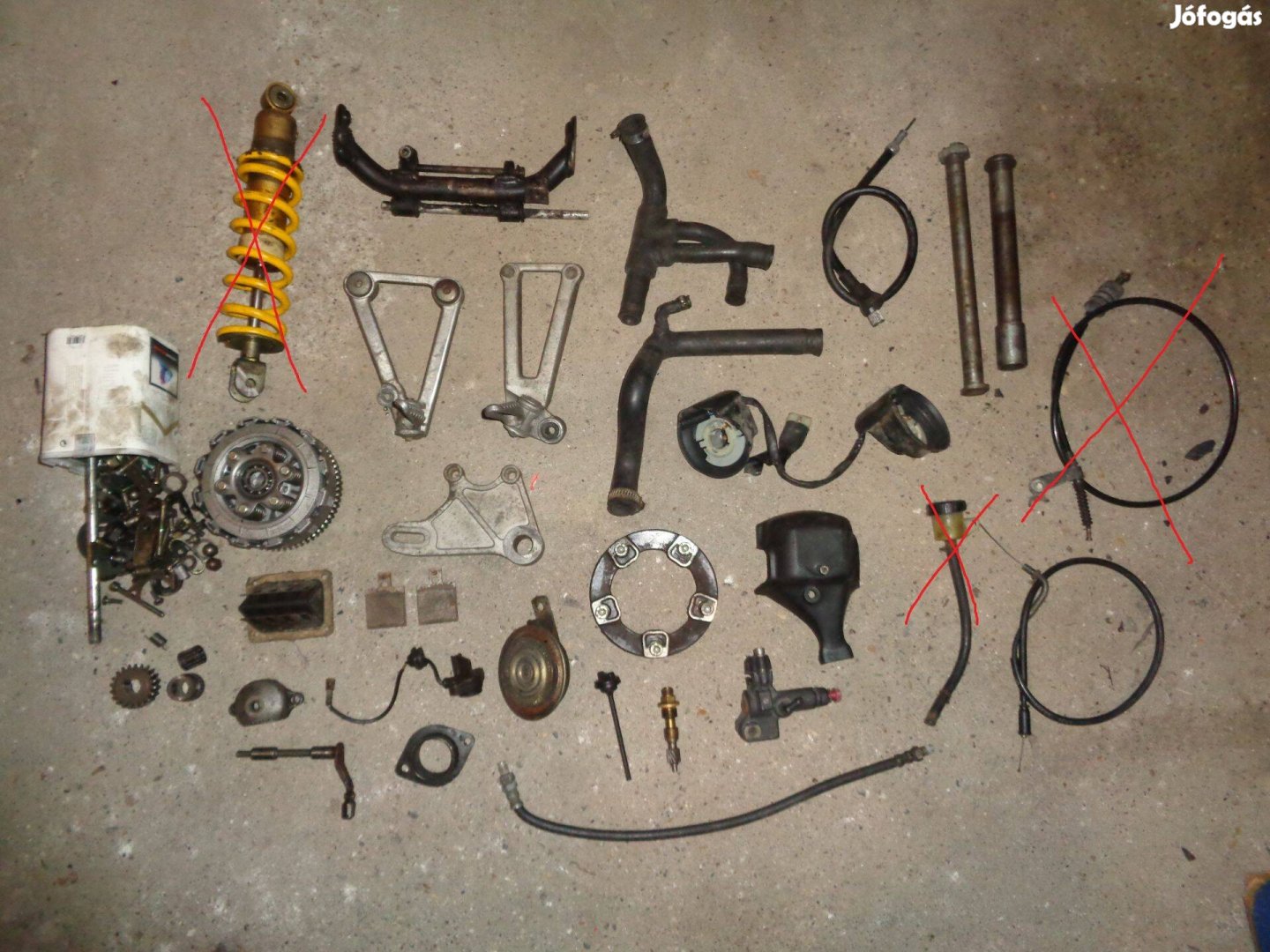 Cagiva Mito 125 vegyes alkatrészek