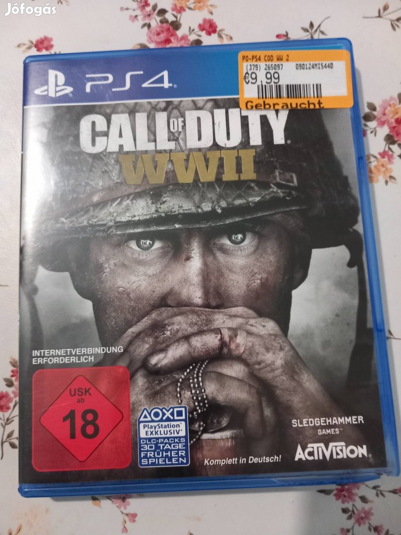 Call-Duty ww2. Ps4 játék eladó .