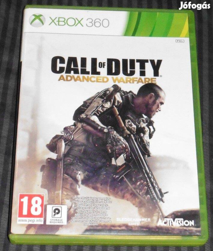 Call Of Duty 11. Advanced Warfare Gyári Xbox 360, Xbox ONE Játék