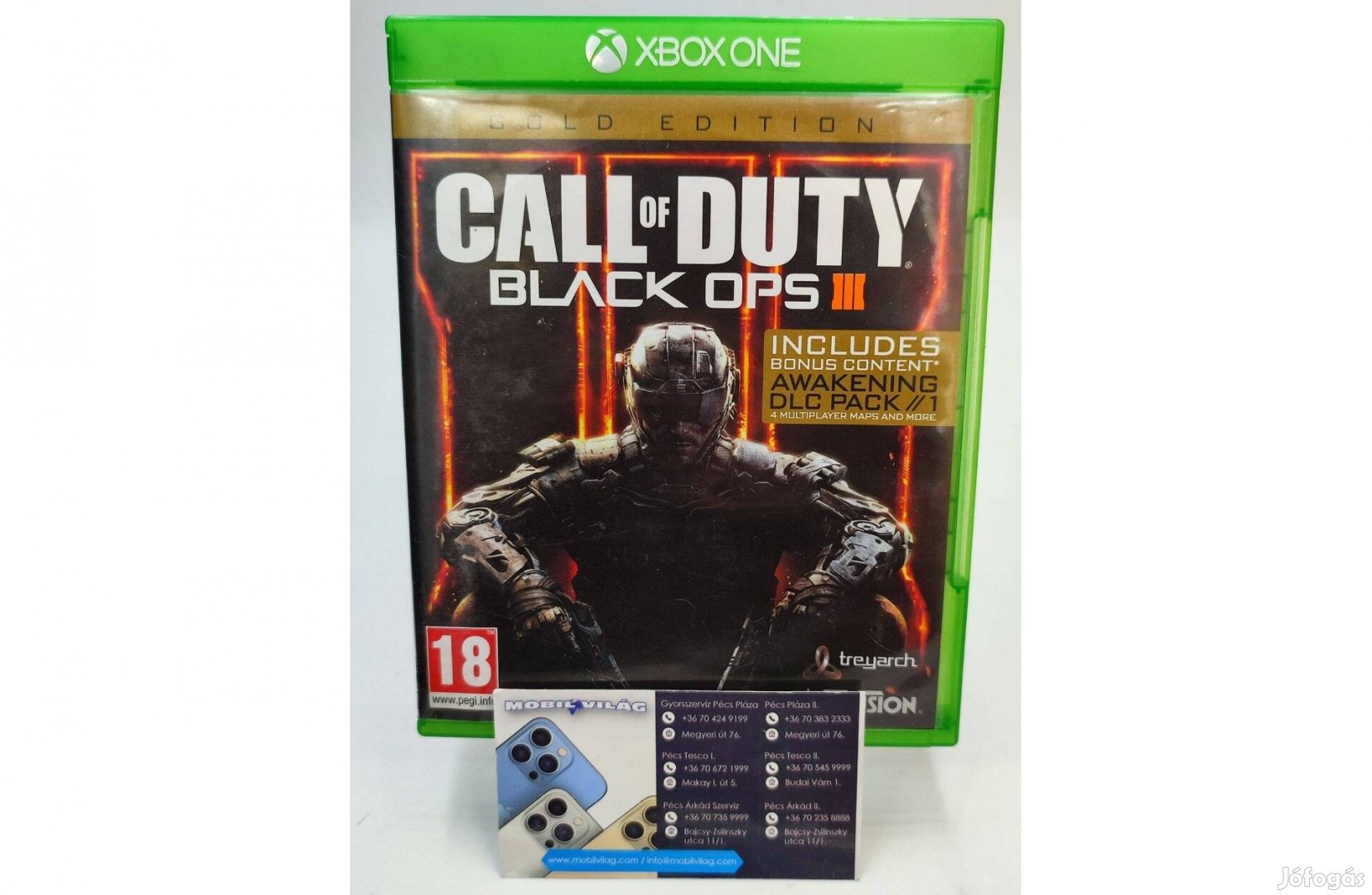 Call Of Duty Black Ops III Gold Edition Xbox One Garanciával konzl0488