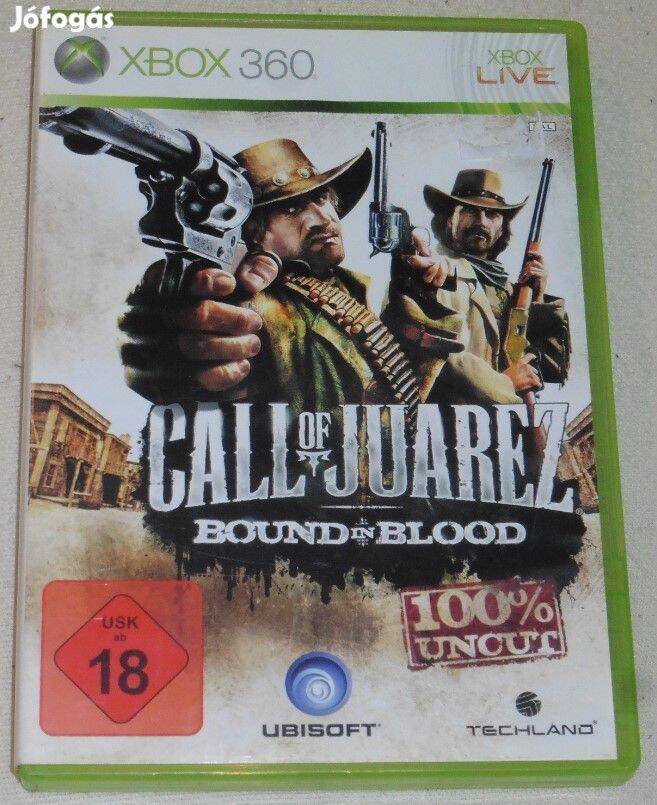 Call Of Juarez 2 - Bound In Blood Gyári Xbox 360, Xbox ONE, Series X J