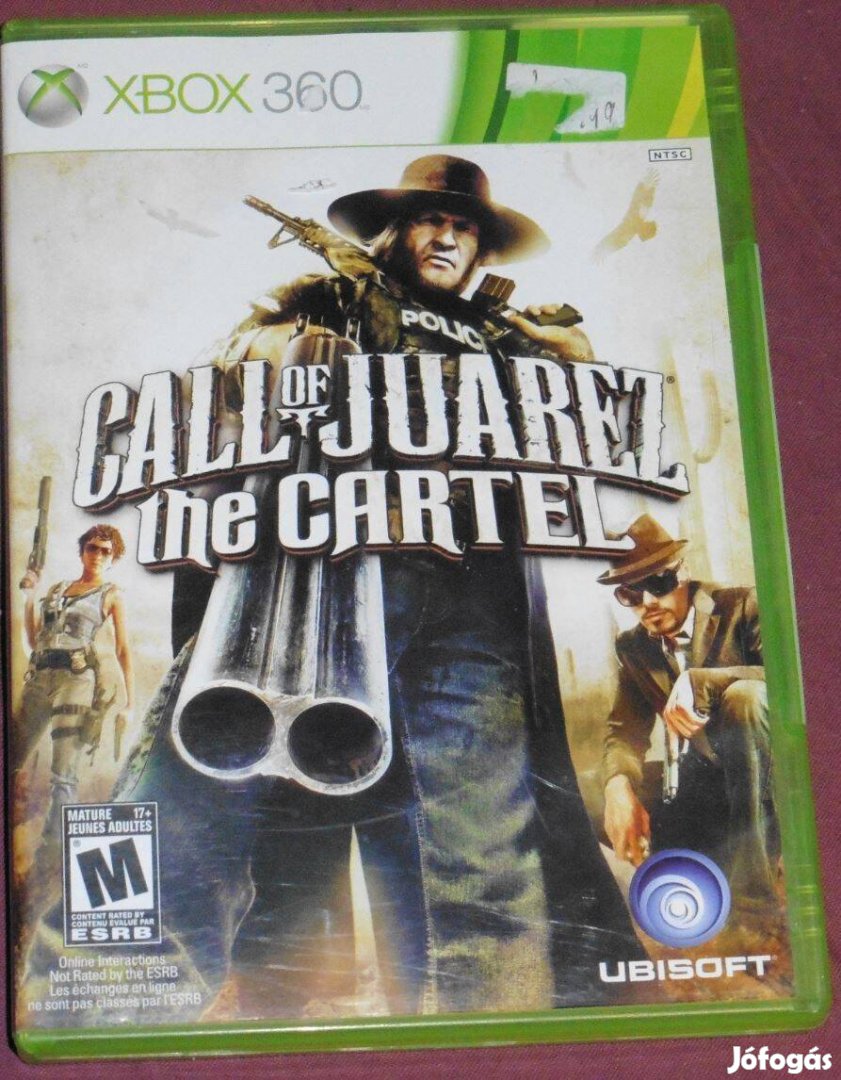 Call Of Juarez 3 - The Cartel Gyári Xbox 360, Xbox ONE, Series X Játék