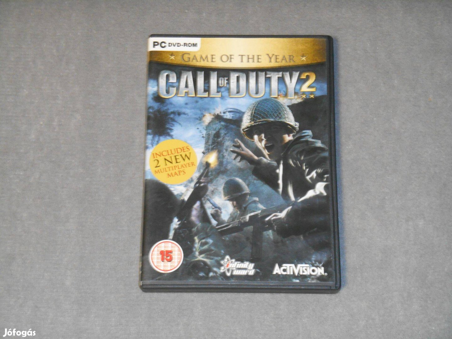 Call of Duty 2 Game of the year GOTY Számítógépes PC játék