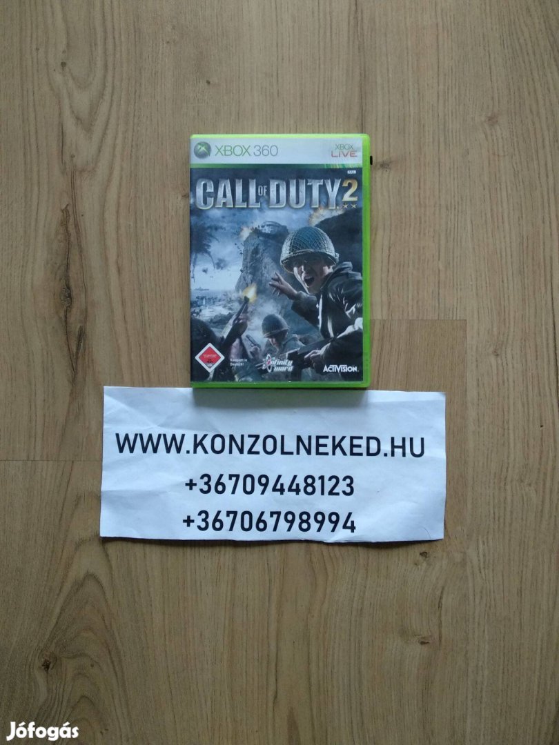 Call of Duty 2 Xbox One Kompatibilis eredeti Xbox 360 játék
