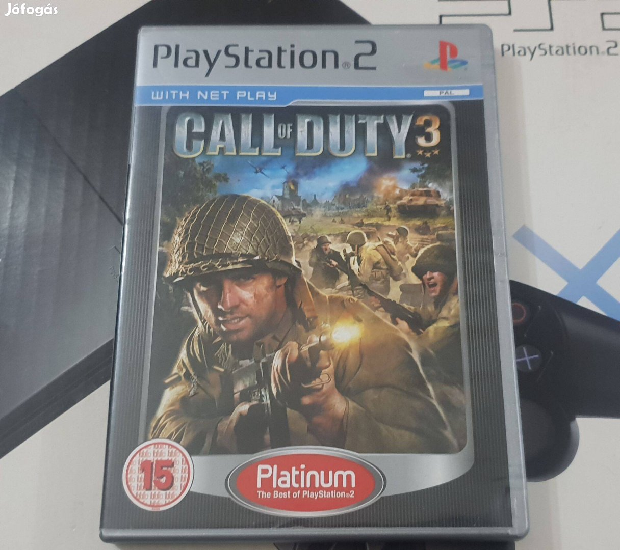 Call of Duty 3 - Playstation 2 eredeti lemez eladó