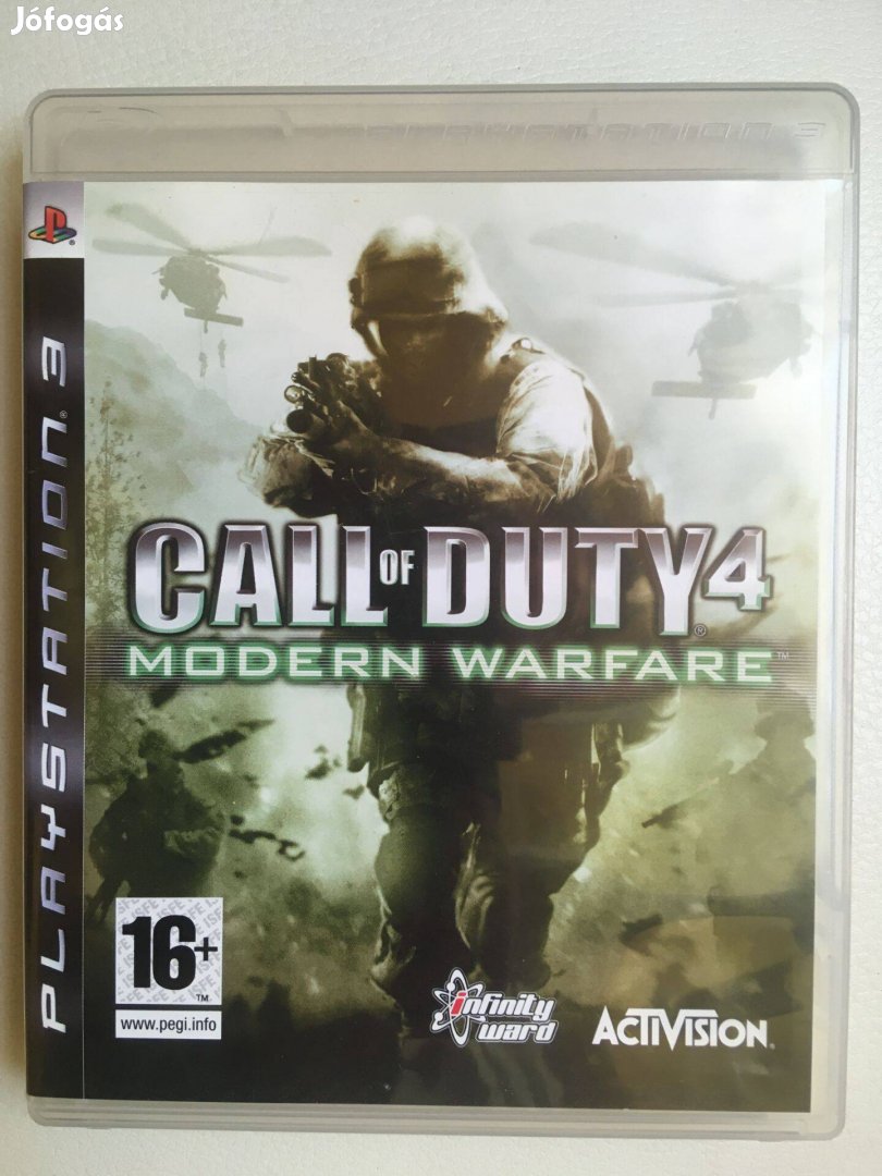 Call of Duty 4 Modern Warfare Playstation 3 játék