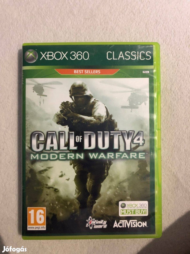 Call of Duty 4 Modern Warfare Xbox 360 játék