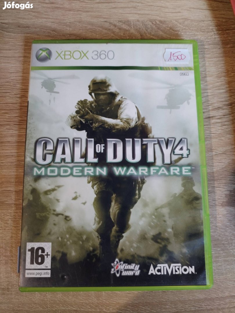 Call of Duty 4 Xbox 360 játék 