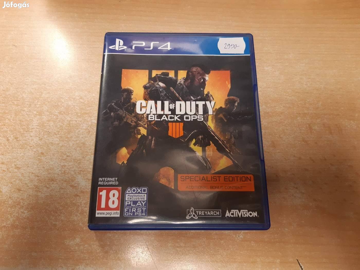 Call of Duty Black Ops 4 PS4 Playstation 4 Játék !