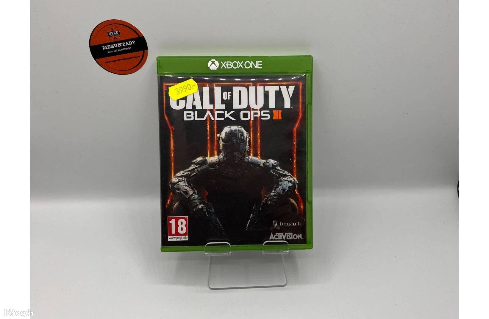 Call of Duty Black Ops III - Xbox One játék, használt