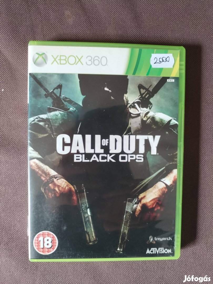 Call of Duty Black ops Xbox 360 játék 