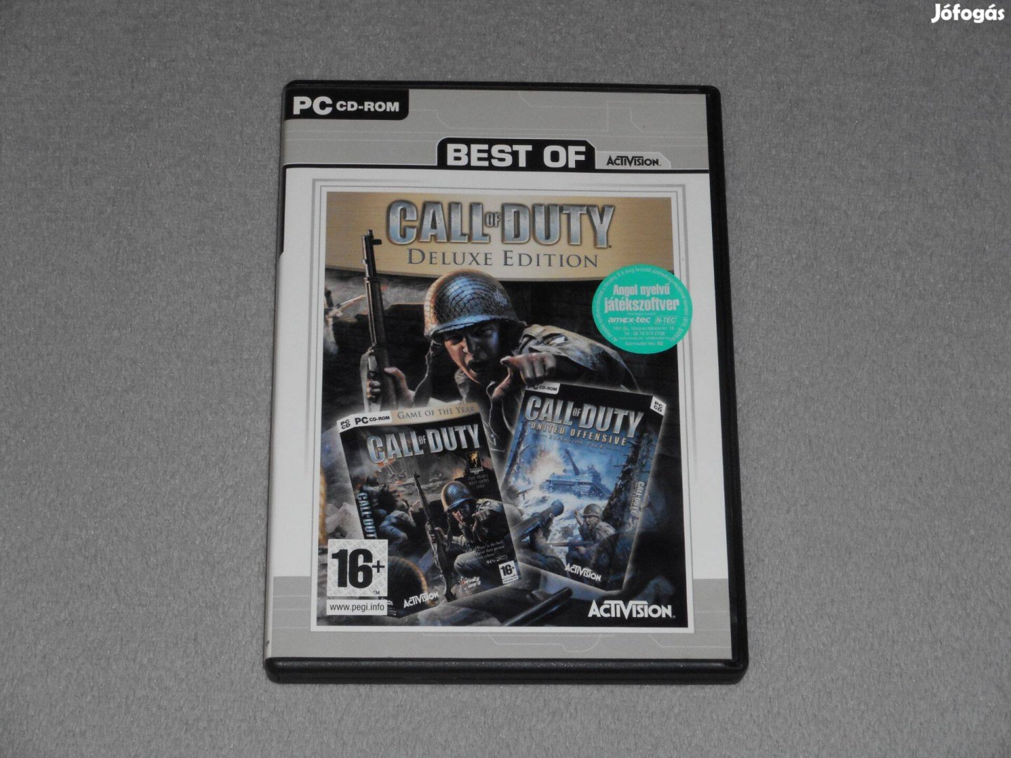 Call of Duty Deluxe Edition Game of the year United Offensive PC játék