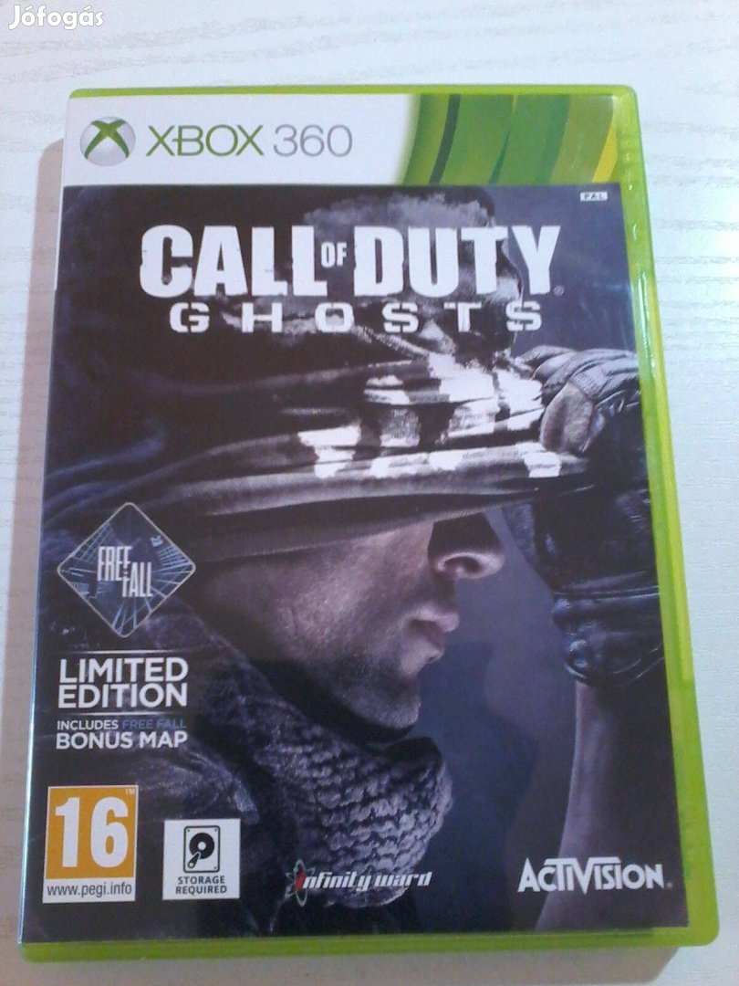 Call of Duty Ghosts Xbox 360 játék eladó.(nem postázom)