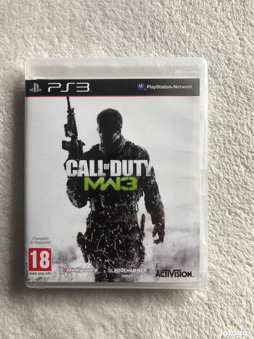 Call of Duty Modern Warfare 3 Ps3 Playstation 3 német nyelvű játék