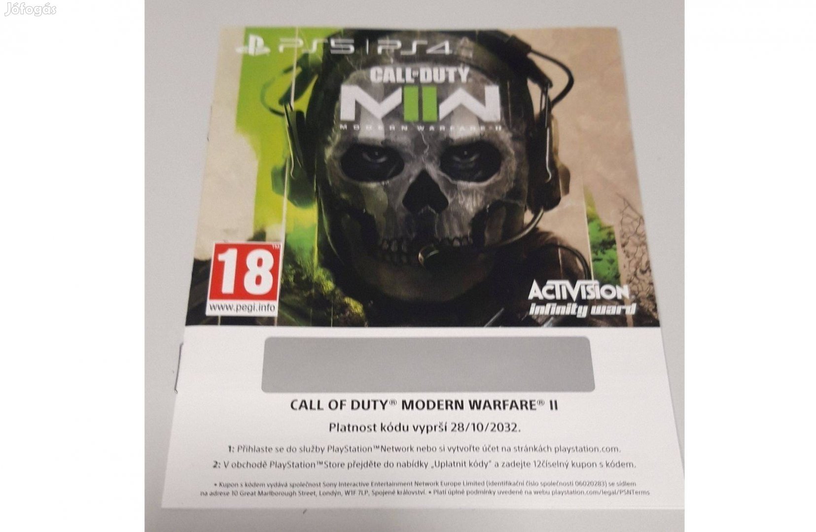 Call of Duty Modern Warfare II. - PS4/PS5 digitális kód