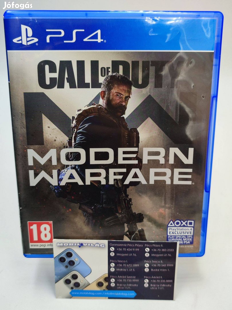 Call of Duty Modern Warfare PS4 Garanciával #konzl0030