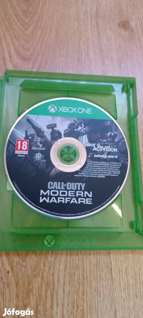 Call of Duty Modern Warfare Xbox One játék