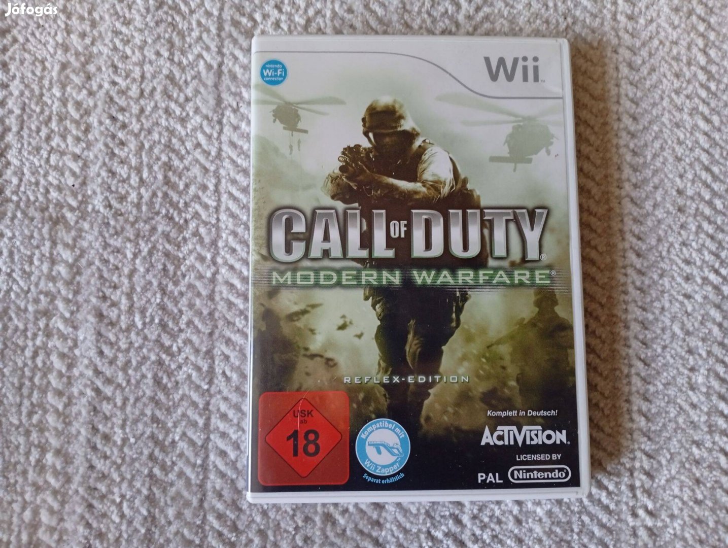 Call of Duty Modern Warfare eredeti Nintendo Wii játék