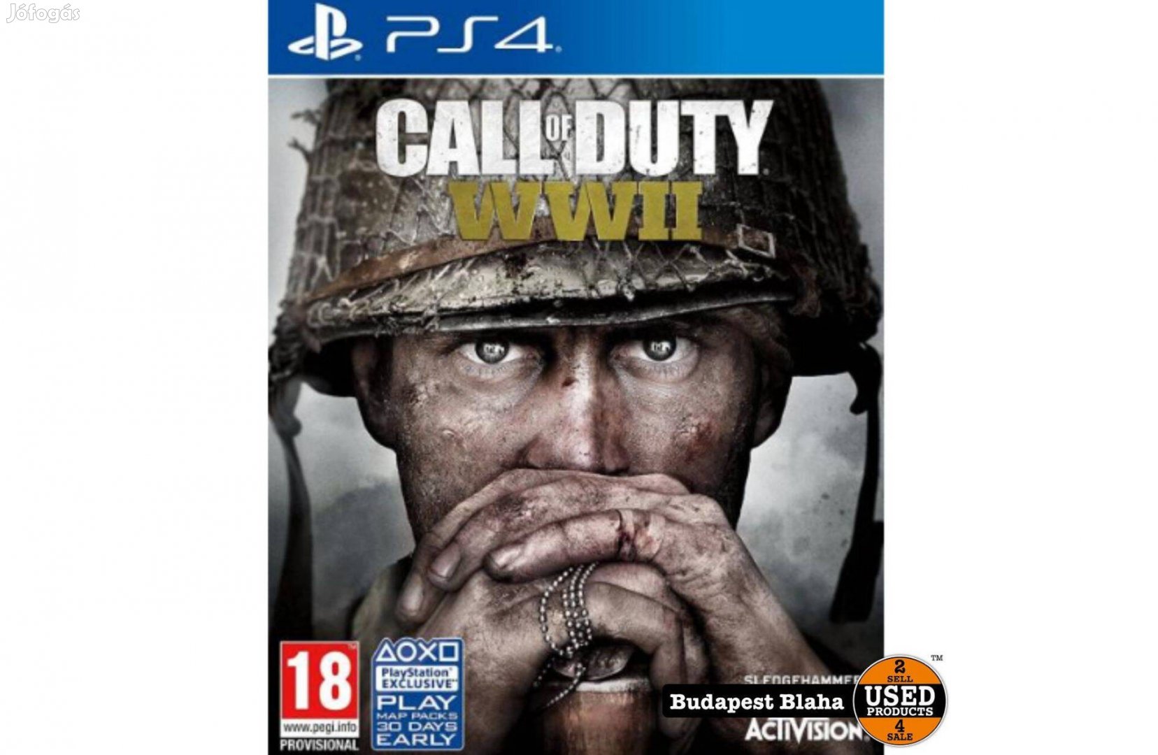 Call of duty online ww2 ps4 used
