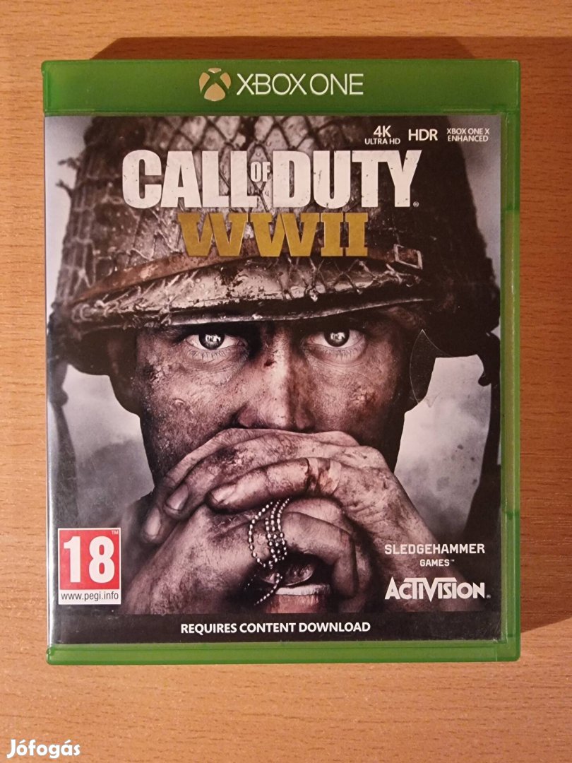 Call of Duty WWII xbox játék.