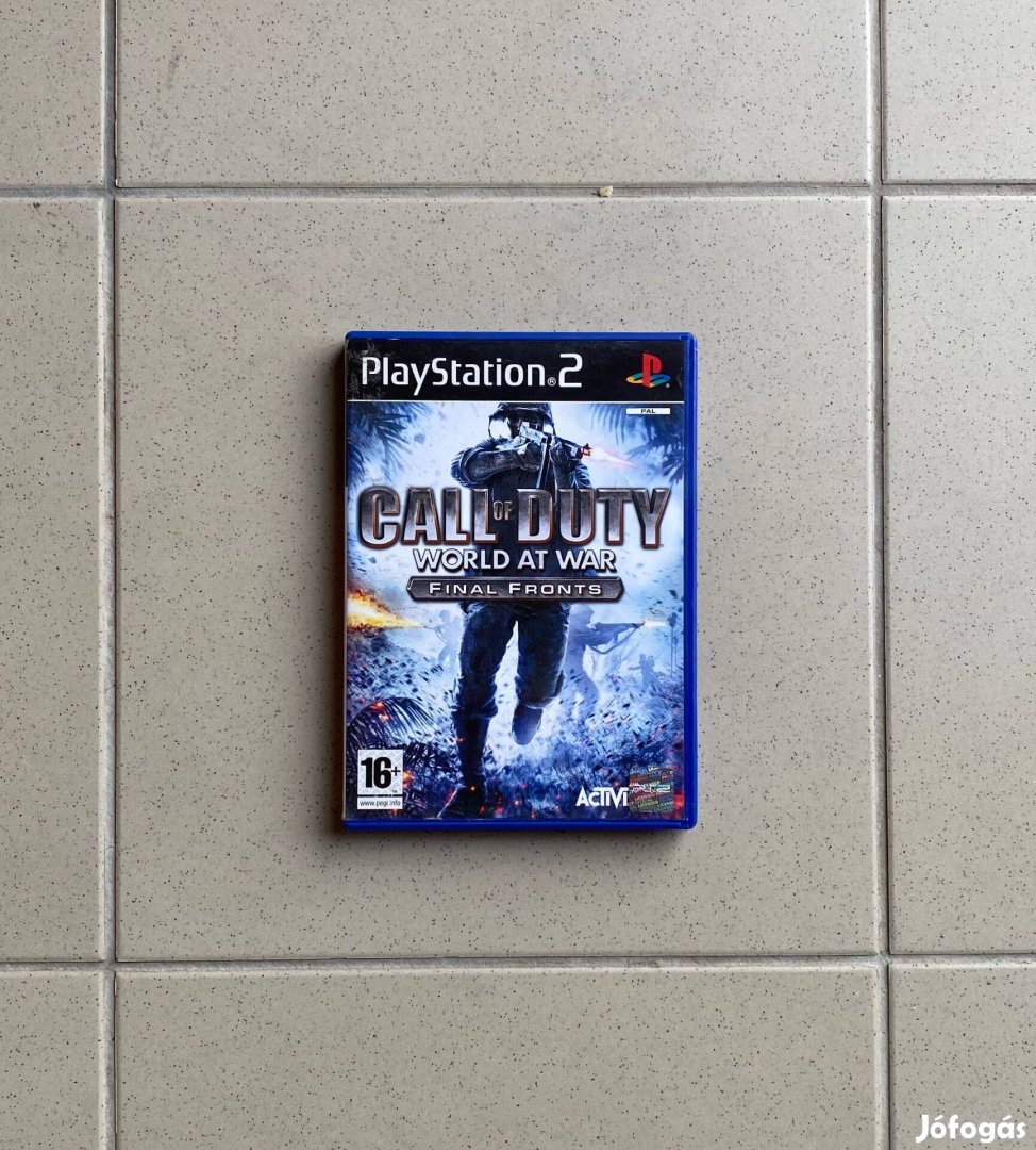 Call of Duty World at War Final Fronts Playstation 2 játék