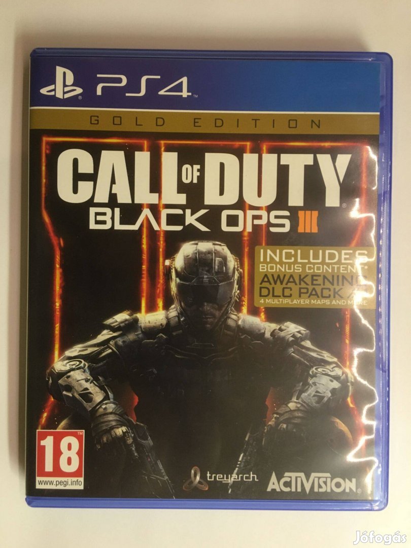 Call of duty Black Ops 3 Playstation 4 Ps4 játék