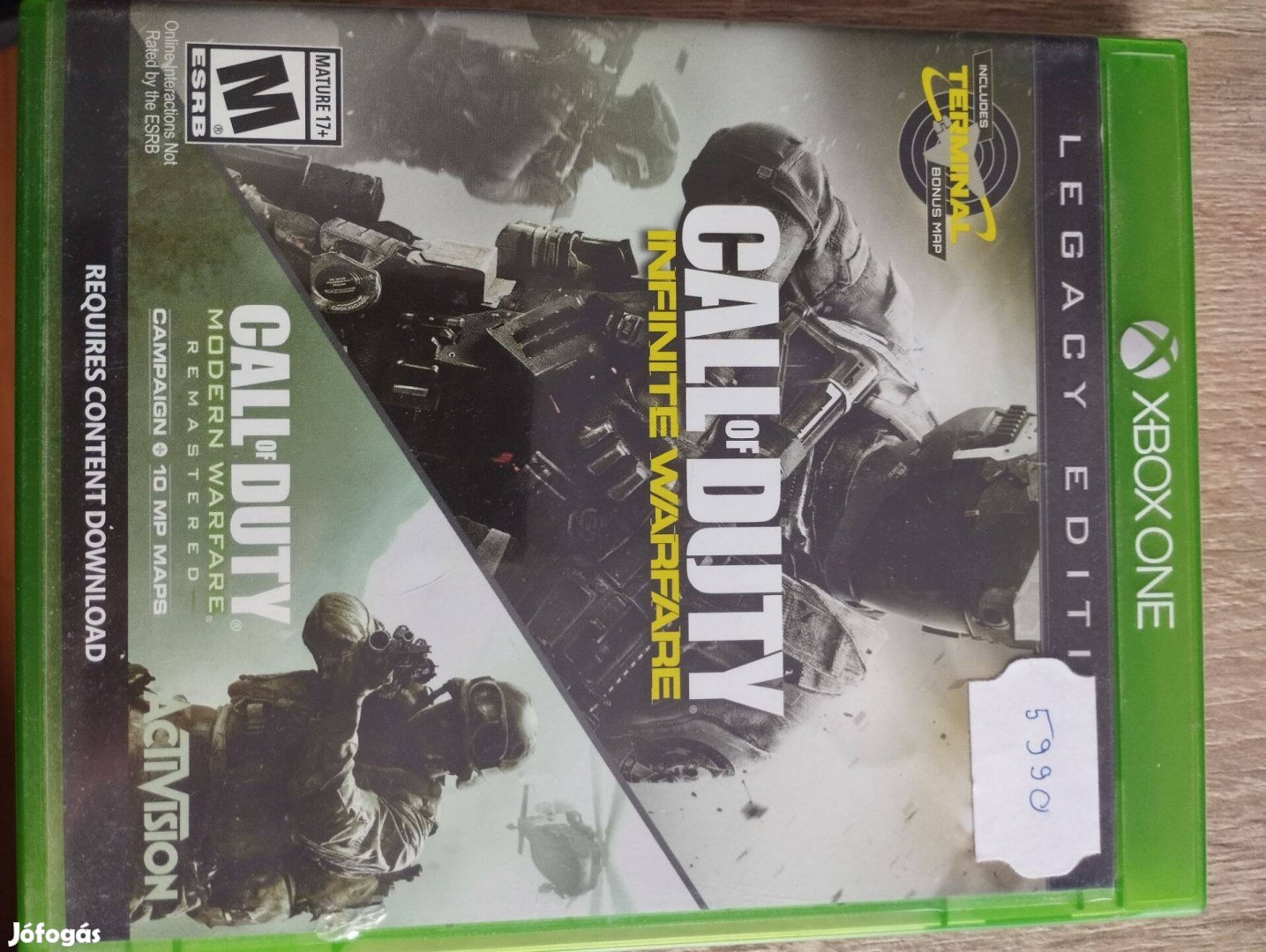 Call of duty Infinite Warfare Xbox ONE Játék