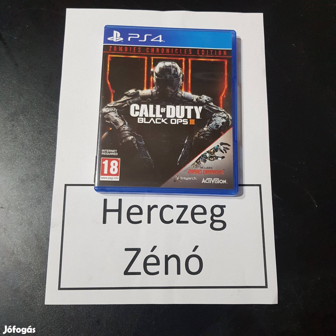 Call of duty black ops 3 ps4 játék