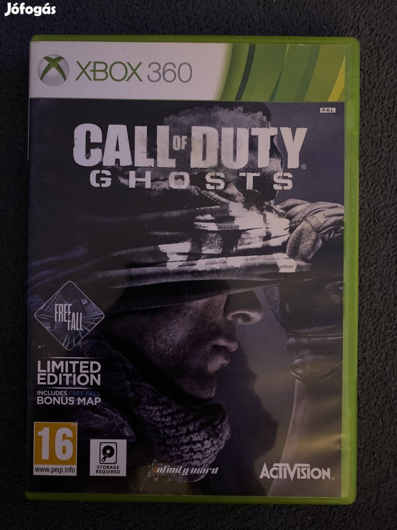 Call of duty ghosts xbox játék